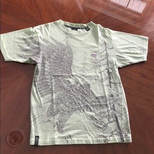 LRG Seafoam Green Bald Eagle All Over Tee